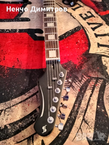 Електрическа китара Stagg Ses - 60, снимка 4 - Китари - 53701341