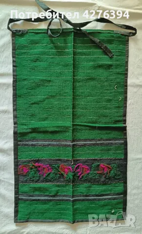 Ръчно тъкана, ръчно бродирана престилка от национална носия. , снимка 2 - Антикварни и старинни предмети - 47760957