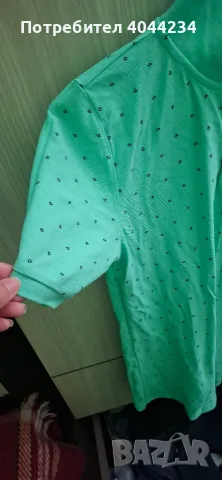 Блузка с къс ръкав и якичка
