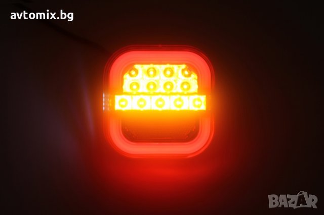 Безжични диодни LED стопове с магнит неон ефект 12V-24V, снимка 9 - Аксесоари и консумативи - 40663306