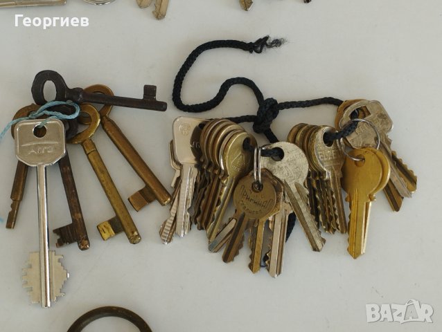 Лот Железария,стари секретни ключове дръжки., снимка 3 - Ключове - 40446972