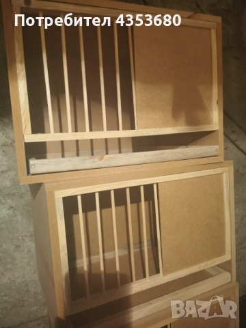 Клетка за гълъби Размери: 60x42x40 см, снимка 6 - Гълъби - 53661164