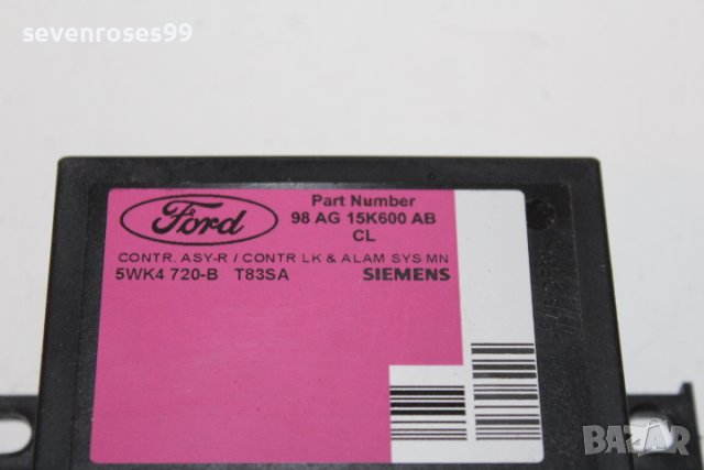 Модул комфорт Форд Фокус 1 1.8tdci 90 Ford Focus 2000 хечбек 5WK4720-B, снимка 3 - Части - 42548630