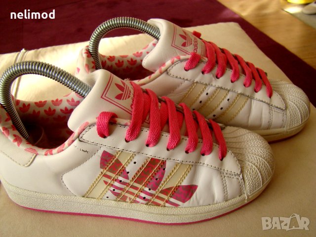 ADIDAS SUPERSTAR Разпродажба ... намалени на 39.00 лв size UК 4 номер 37, снимка 2 - Кецове - 40286351