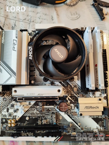 Комплект Ryzen 7 7800X3D, ASRock B650M Pro RS, RAM 32GB DDR5 6000