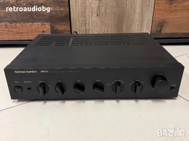 💥Транзисторен усилвател Harman Kardon HK 6150 - Made in Japan💥, снимка 1