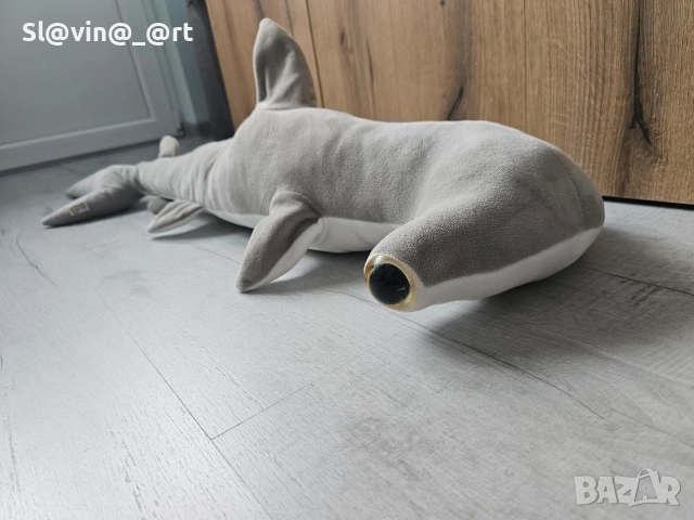 Огромна риба Чук - плюшена играчка 