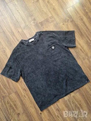 Страхотна мъжка тениска STONE ISLAND размер 2XL, снимка 2 - Тениски - 47647356