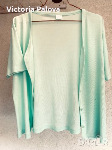 Лятна жилетка/тениска цвят резеда, снимка 8 - Жилетки - 40685588