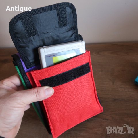 Чанта за съхранение и пренасяне на Нинтендо GameBoy DMG/CameBoy Color и Advance конзоли, снимка 5 - Аксесоари - 44176102