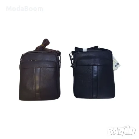 Мъжка чанта за през рамо с външни джобове, снимка 3 - Чанти - 48236679