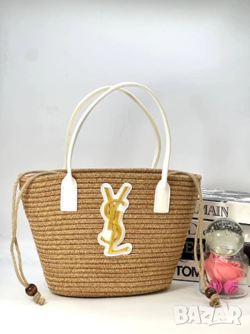чанти :➡️43cm⬆️21cm 🌟ysl saint laurent , снимка 2 - Чанти - 51224717
