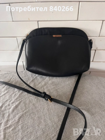 Тъмнозелена чанта естествена кожа INNUE + подарък чанта, снимка 5 - Чанти - 53273111