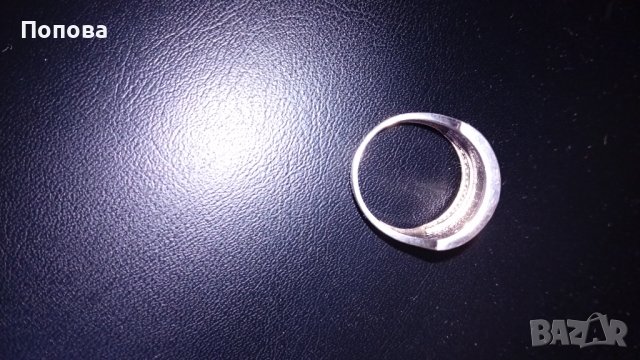 "Bvlgari" сребърен масивен нов пръстен, снимка 2 - Пръстени - 28142520
