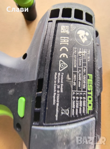 Festool pdc 18/4  с функция удар , снимка 2 - Винтоверти - 52010226