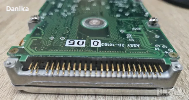 Работещ ретро харддиск за лаптоп QUANTUM model: GODRIVE 170MB GLS170AT HDD IDE ATA PATA, снимка 2 - Части за лаптопи - 52687028