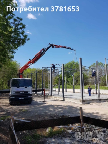 Транспорт и услуга на камион с кран Русе, снимка 5 - Услуги с автокран - 53403221