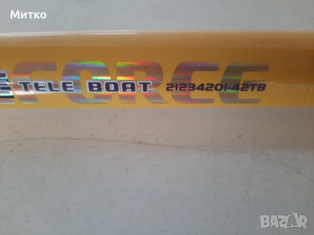 Въдицата тип телескоп марка OSAKO MEGAFORCE 4.2 метра модел 21234201 42T, снимка 17 - Въдици - 53698794