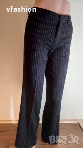 Всичко по 5 лв - Дамски класически панталон Cubus - черно - рае, снимка 6 - Панталони - 36063461