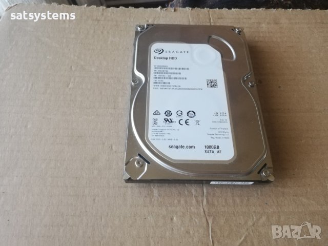 Хард диск Seagate Barracuda Desktop HDD ST1000DM003 1000GB SATA 6.0Gb/s, снимка 1 - Твърди дискове - 41621273