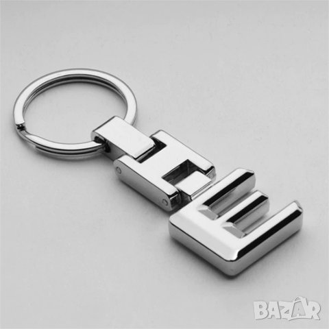 Ключодържател Mercedes Е class метален сив