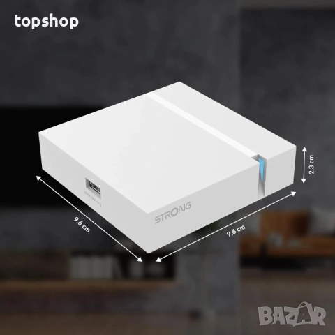 Нов, тестван Strong мултимедиен плейър LEAP-S3+ Google TV UHD BOX, TV smart, 4K Ultra HD, 3840 x ..., снимка 3 - Части и Платки - 51637846