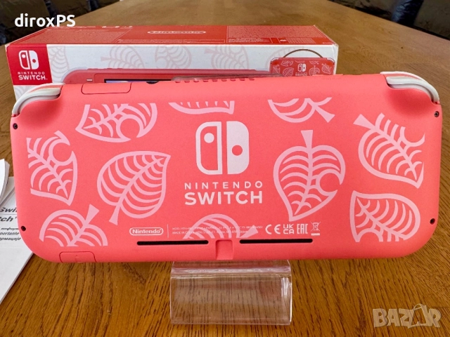 Nintendo Switch Lite – Animal Crossing Edition, снимка 2 - Nintendo конзоли - 52221822