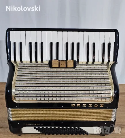 Акордеон Hohner Concerto II ЧИСТО НОВ , снимка 4 - Акордеони - 55725384