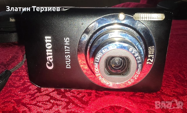 CANON IXUS 117HS BLACK , снимка 5 - Фотоапарати - 53492955