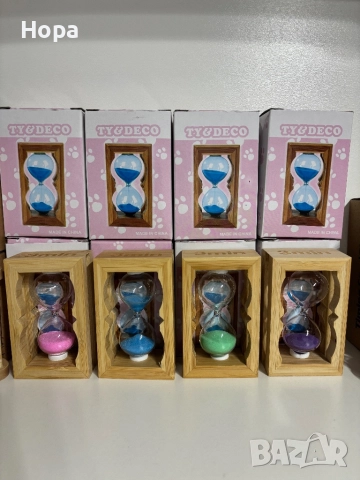 Пясъчен часовник 10 , 5 , 3 и 1 минути , снимка 8 - Декорация за дома - 35940591