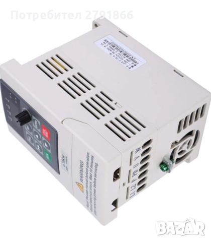 220V 0.75KW VFD Честотно задвижване вход-1-фазен изход - трифазен,контрол скорост, , снимка 5 - Друга електроника - 53659387