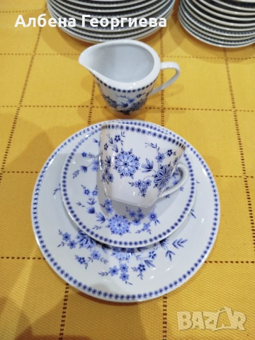 Порцеланов сервиз за кафе - SELTMAN WEIDEN BAVARIA DORIS Izolda☕☕, снимка 5 - Сервизи - 53071112