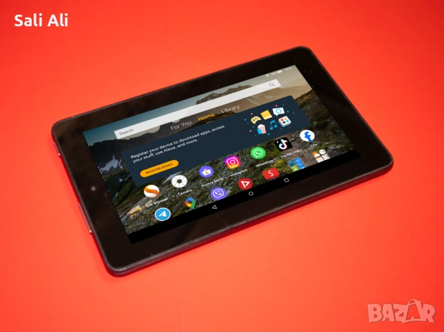 Amazon Fire 7 5th gen WiFi таблет - Работещ, Тестван, Бърз и стабилен