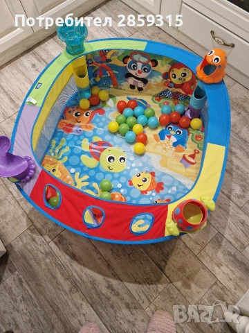 PlayGro активна гимнастика - басейн с 30 бр. топки, снимка 4 - Други - 53830529