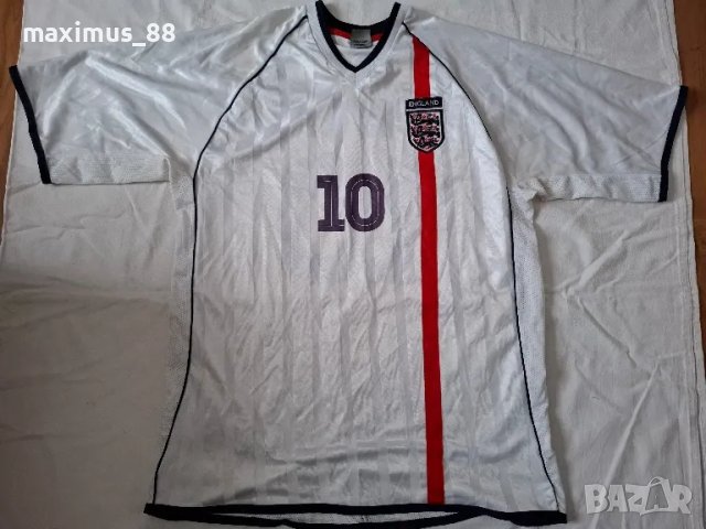 Ретро футболна тениска на Англия (Майкъл Оуен), снимка 1