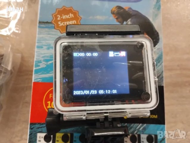 Екшън Камера , снимка 2 - Комплекти за видеонаблюдение - 48002722