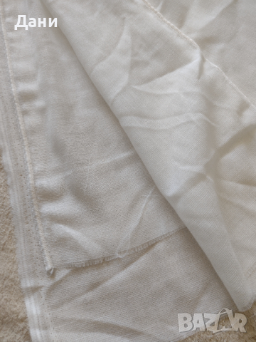 Плат за тънко перде имитиращо на ленена текстура, снимка 2 - Други - 36447511