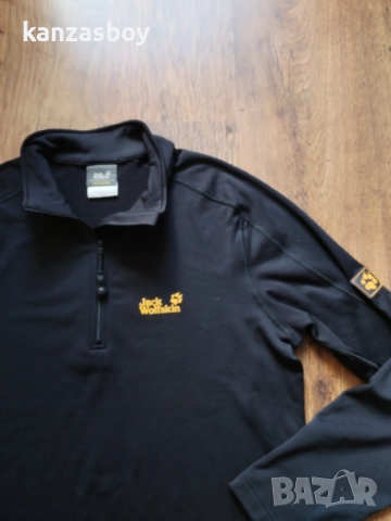 jack wolfskin - страхотна мъжка блуза Л КАТО НОВА, снимка 4 - Блузи - 51895314