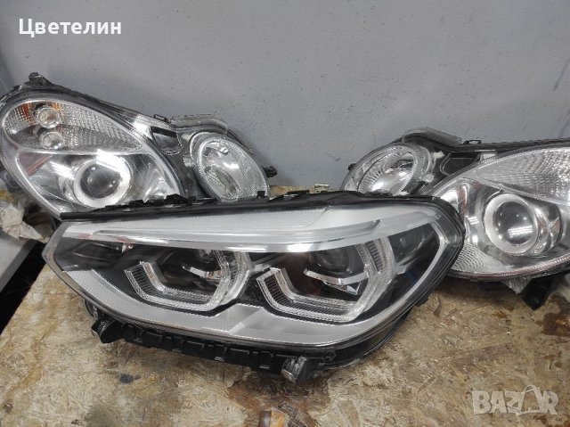 -Ляв фар фарове BMW X3 G01 G08 F97 X4 G02 F98 lqv far farove БМВ х3 г01, снимка 4 - Части - 41830909