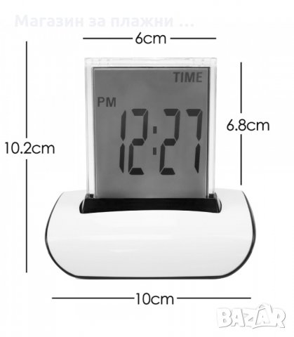 СТАЕН СВЕТЕЩ LED ЧАСОВНИК СВЕТЕЩ - код 261, снимка 7 - Други стоки за дома - 34062908