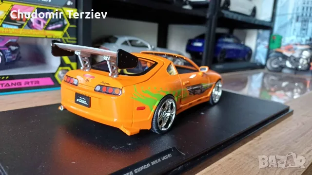 1:24 Jada Fast And Furious Brian Toyota Supra, снимка 2 - Колекции - 55785042
