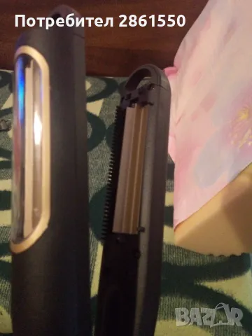 Въртяща се маша тип преса за коса, снимка 5 - Маши за коса - 47840529