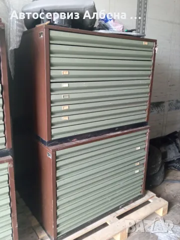 Метална работна маса за автосервиз - Инструментален шкаф, шлосерски метални маси, снимка 8 - Други инструменти - 44279194