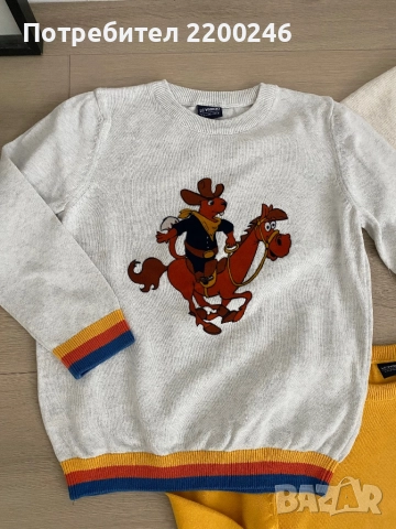 Детски коледни пуловери 116, снимка 5 - Детски пуловери и жилетки - 52071552