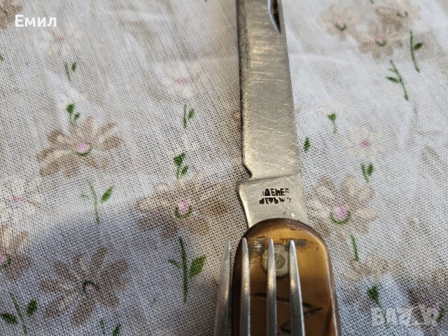 Колекционерски сгъваем нож Петко Денев , снимка 5 - Колекции - 44348290