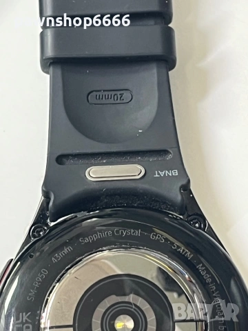 Samsung Galaxy Watch6 Classic 43mm Bluetooth (SM-R950), снимка 6 - Смарт часовници - 53763676
