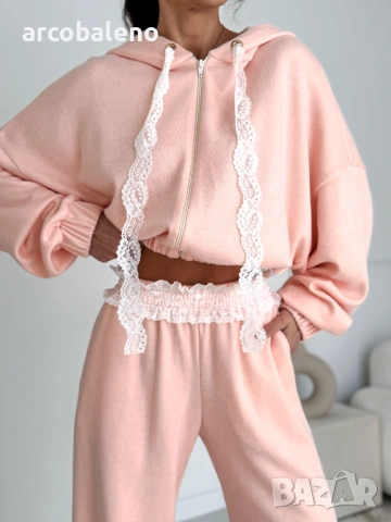 Стилен дамски комплект от две части SOFT CHIC, 4цвята , снимка 15 - Комплекти - 53637782