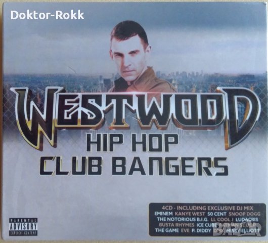 Westwood – Hip Hop Club Bangers (2017, 4 x CD) 