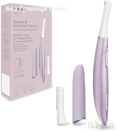 Нов женски Panasonic ES-WF71 дамски тример за лице и вежди, гъвкава глава