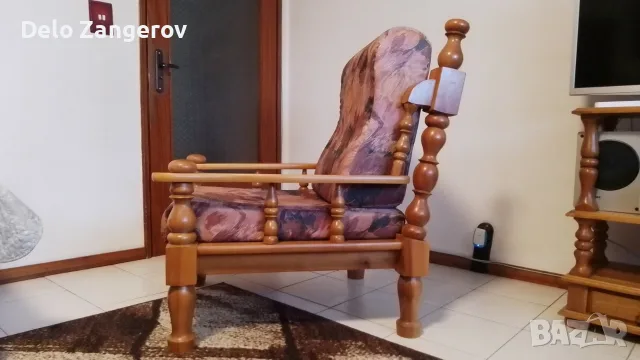 Холна гарнитура-ретро, снимка 3 - Дивани и мека мебел - 56180262